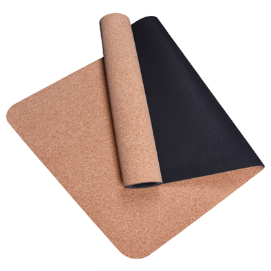 cork natural rubber yoga mat